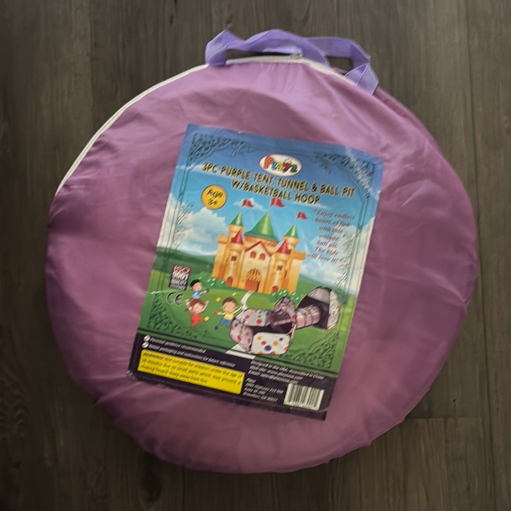 Purple Pop-Up Action Playset